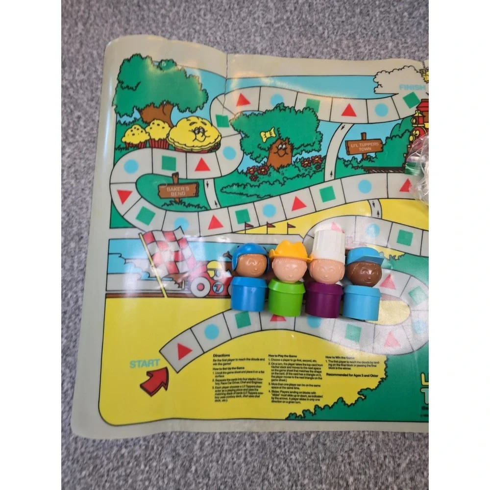 LI'L TUPPERS TRAVELS GAME BY TUPPERWARE VINTAGE